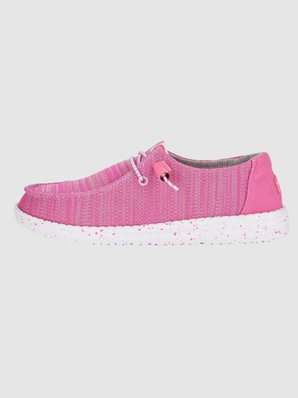 HEY DUDE Women's Wendy Sport Mesh Shoes Size 10 in Bright Pink - Picture 2 of 9